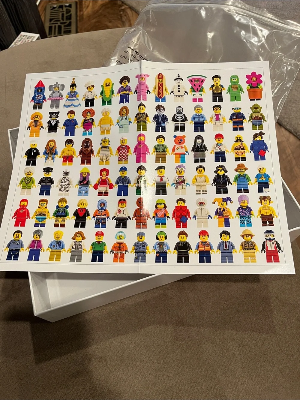 Lego 1000 piece